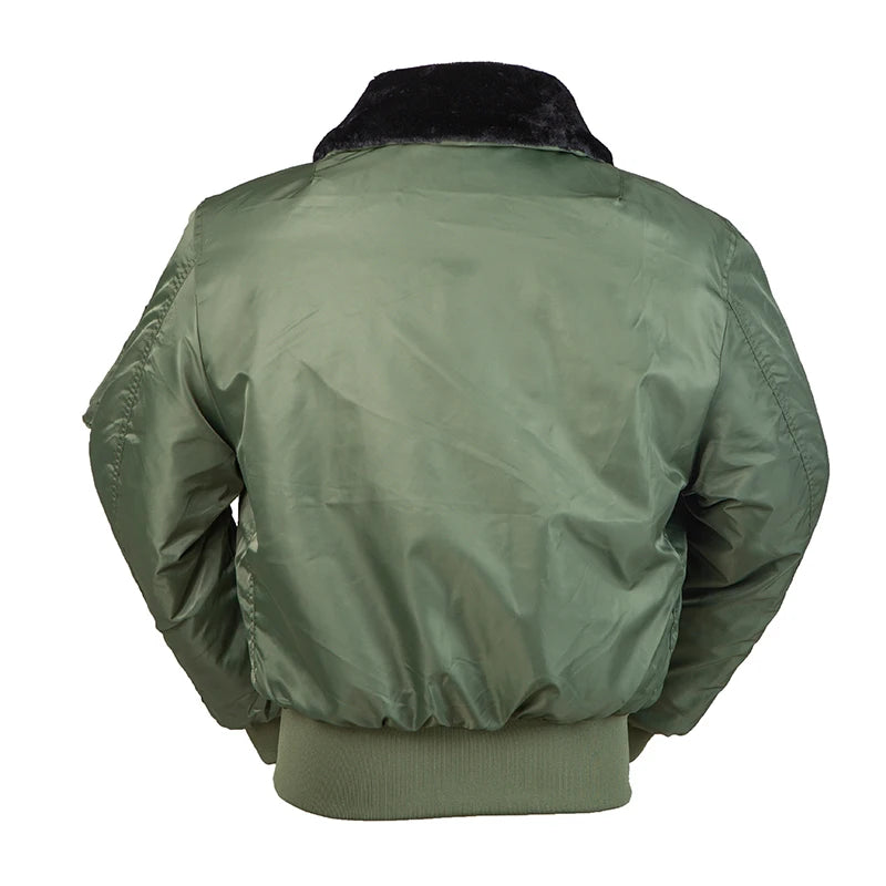 Bomber cuello con pelo