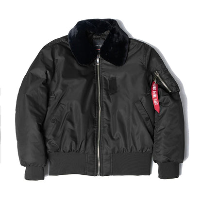 Bomber cuello con pelo