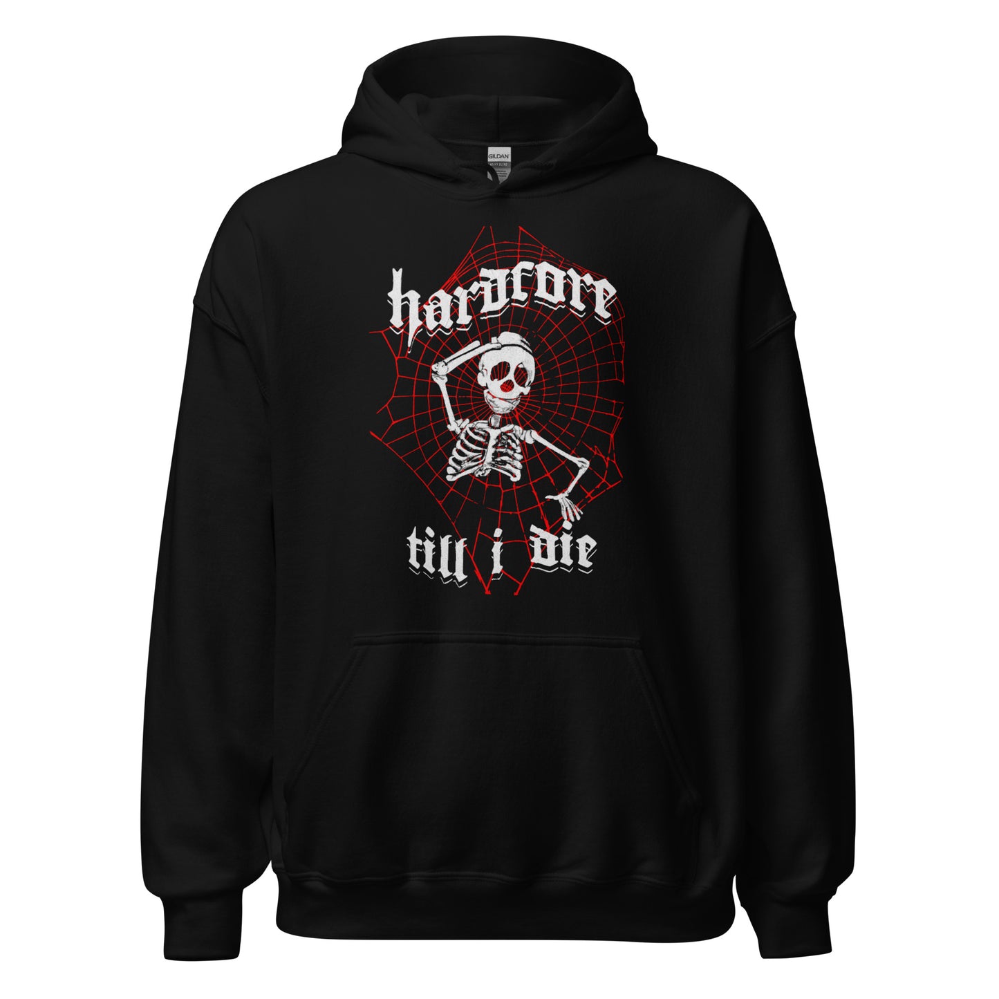 Hardcore Till i Die Blanco/Negro